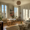 Salon avec mobilier , entretien par Vamaé conciergerie pour Revenus locatif Airbnb Abritel booking
